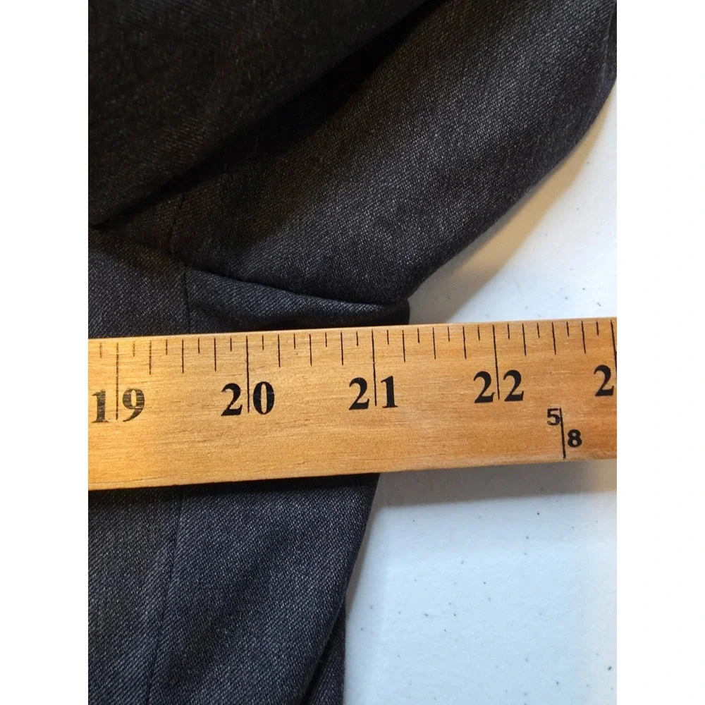 Jos A Bank Blazer Jacket Mens 40R‎ Gray Sports Coat 2 Buttons Pure Wool *